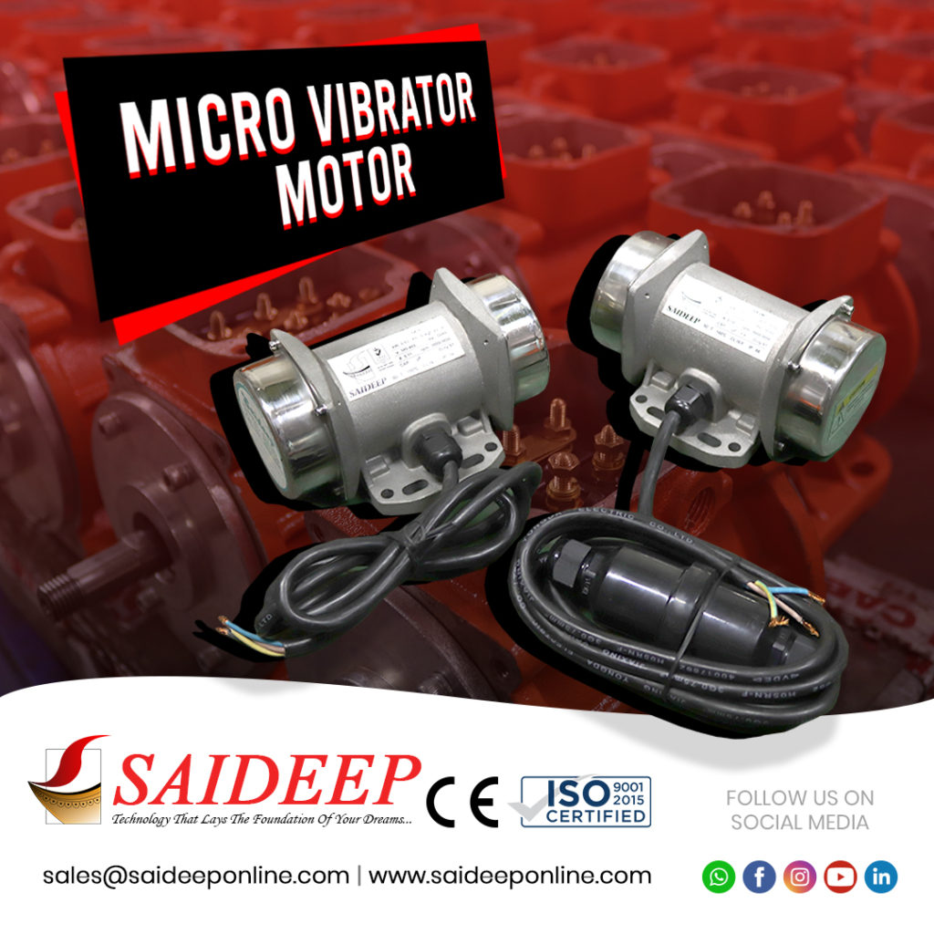 Unbalanced Vibratory Motors External Vibrators Electric Vibrators